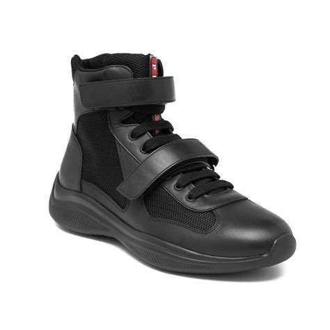 prada velvet sneaker shoes|prada designer high top sneakers.